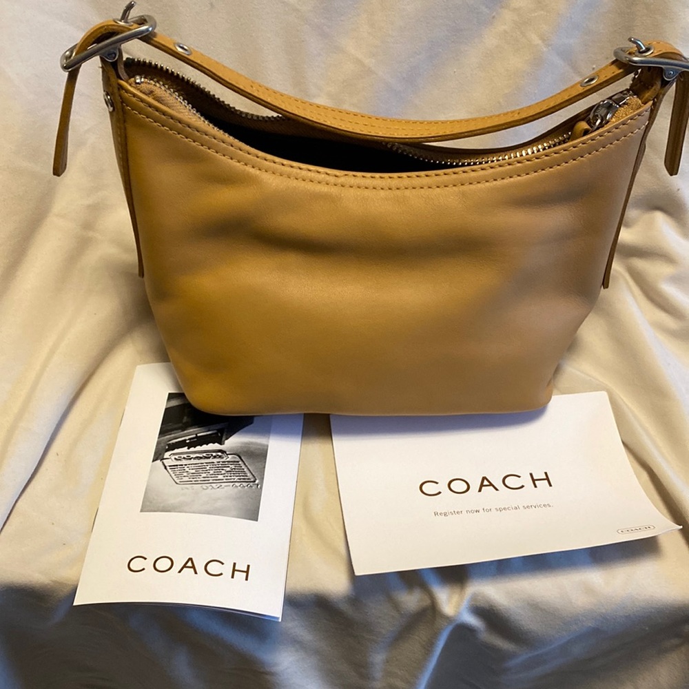 Vintage Coach Mini Hobo Bag